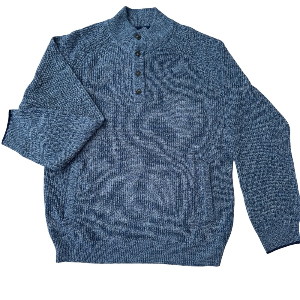 Jos A Bank 1905 Mock Neck/Henley Sweater